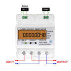 Single-phase Tuya WiFi Energy Meter AC 220V, SINOTIMER DDS6619-048 80A With Switch, SINOTIMER DDS6619-047 100A Without Switch