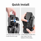 For DJI Air 3S BRDRC Lens Protective Cover Dustproof Anti-Knock Fixed Clip Gimbal Protector