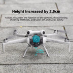 For DJI Mini 4 Pro BRDRC Booster Landing Gear Folding Strap Kickstand