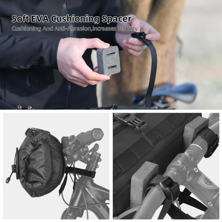 Rhinowalk RK9300 Large-capacity Waterproof Outdoor Cycling Front Bag Bicycle Hanging Bag