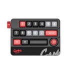 MKESPN RGB Hot Swap Wired Mechanical Keyboard Rocker Knob Programming Macro Custom Gaming Keyboard