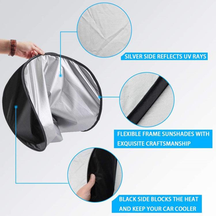 For BMW Mini Car Roof Heat Insulation UV Reflective Sunshade Cover, 48 x 70cm