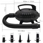 GLD-602 600W Home Brushed Mat High Power AC Electrical Inflatable Pump, EU Plug, US Plug