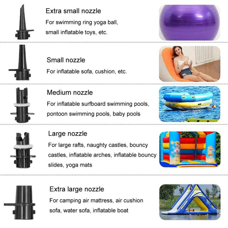 GLD-602 600W Home Brushed Mat High Power AC Electrical Inflatable Pump, EU Plug, US Plug