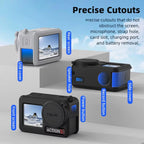 For DJI Osmo Action 3 / 4 / 5 Pro Flymile Silicone Cover Sport Camera Lens Drop Cases