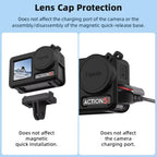 For DJI Osmo Action 3 / 4 / 5 Pro Flymile Silicone Cover Sport Camera Lens Drop Cases
