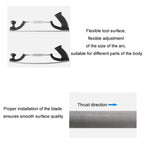 Body Sheet Metal Data Restoration Grinding File, Tool Holder + Blade Middle Teeth, Tool Holder + Blade Fine Teeth, Tool Holder + Blade Cross Teeth, Tool Holder + Curved Blade Middle Teeth
