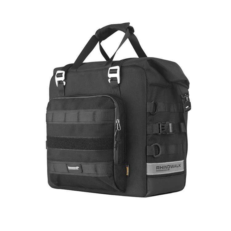 Rhinowalk MTR2050 25L-32L Expandable Large Capacity Quick-release Motorcycle Side Bag
