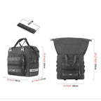 Rhinowalk MTR2050 25L-32L Expandable Large Capacity Quick-release Motorcycle Side Bag