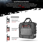 Rhinowalk MTR2050 25L-32L Expandable Large Capacity Quick-release Motorcycle Side Bag