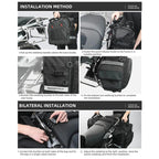Rhinowalk MTR2050 25L-32L Expandable Large Capacity Quick-release Motorcycle Side Bag