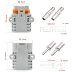 Anderson 50A 12V/24V Air Conditioner Waterproof Plugs Automotive Power Cord Connector, Female Connector, Male Cnnector