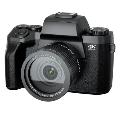 FSD-W5 4-Inch Touch Screen WiFi Transmission 4K HD Digital Camera Student Photo SLR, FSD-W5