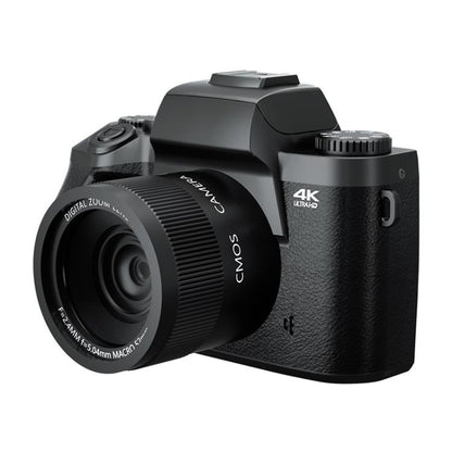 FSD-W5 4-Inch Touch Screen WiFi Transmission 4K HD Digital Camera Student Photo SLR, FSD-W5