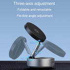 T20 Magnetic Car Phone Holder Car Center Console Navigation Portable Folding Stand