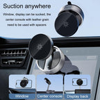 T20 Magnetic Car Phone Holder Car Center Console Navigation Portable Folding Stand