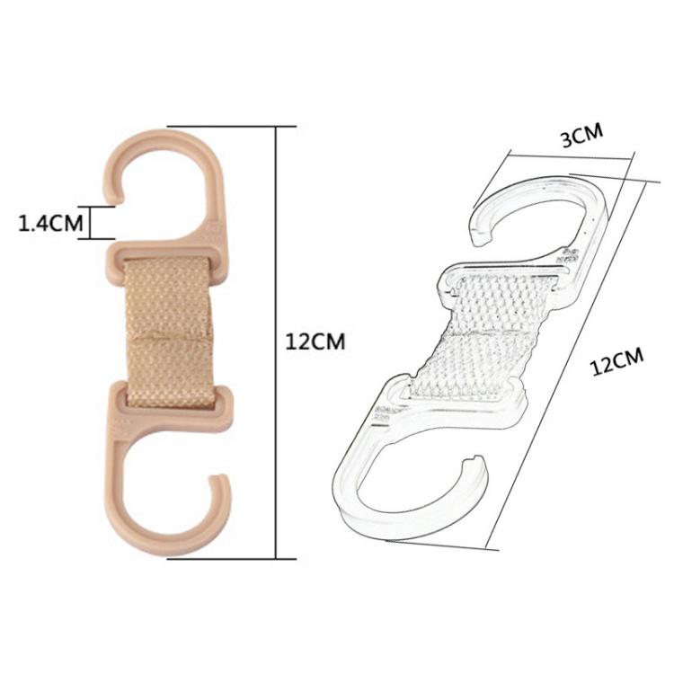 4pcs / Set Car Seatback Headrest Hooks Hidden Anti-Knock Car Rear Seat Organizer Hangers