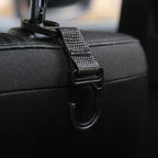 4pcs / Set Car Seatback Headrest Hooks Hidden Anti-Knock Car Rear Seat Organizer Hangers