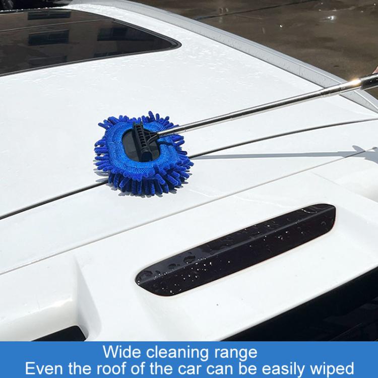 Retractable Windshield Cleaning Brush Scrubbing And Defogging 3 In 1 Car Wash Kit