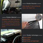 For Suzuki Jimny2019+ Automobile Windshield Sunshade Interior Modification Heat Insulation Sun Visor, 122 x 45cm