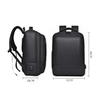 OUMANTU 2103 Large Capacity Multi-Compartment Waterproof Laptop Backpack With USB Port