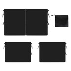 5pcs / Set Car Rear Side Blackout Sunshade Curtains Automobile Privacy Sunshade