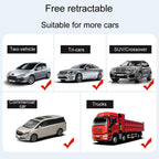 5pcs / Set Car Rear Side Blackout Sunshade Curtains Automobile Privacy Sunshade