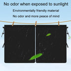 5pcs / Set Car Rear Side Blackout Sunshade Curtains Automobile Privacy Sunshade