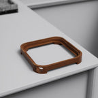 For MAC Mini M4 Wooden Desktop Host Bracket Base Heat Dissipation Rack, Walnut, Beech