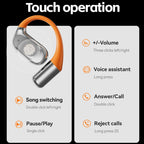 M113 AI Translation Bluetooth Headset Ear-hook Real Time Translation Earbuds 144 Voice Translator, M113