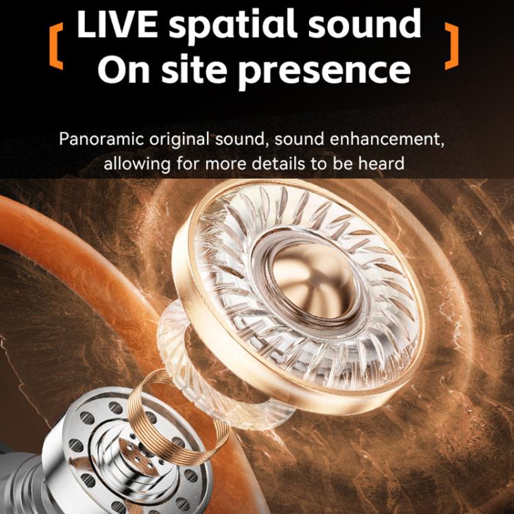 M113 AI Translation Bluetooth Headset Ear-hook Real Time Translation Earbuds 144 Voice Translator, M113