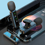 H63 Wireless Lavalier Microphone Live Shooting Audio Noise Canceling Device, Single Mic, Dual Mic