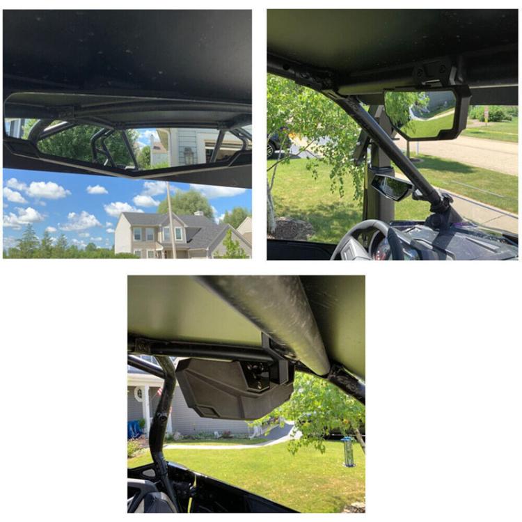 For Polaris 2020 - 2023 RZR PRO XP / 4  UTV Tuning Center Rearview Mirror