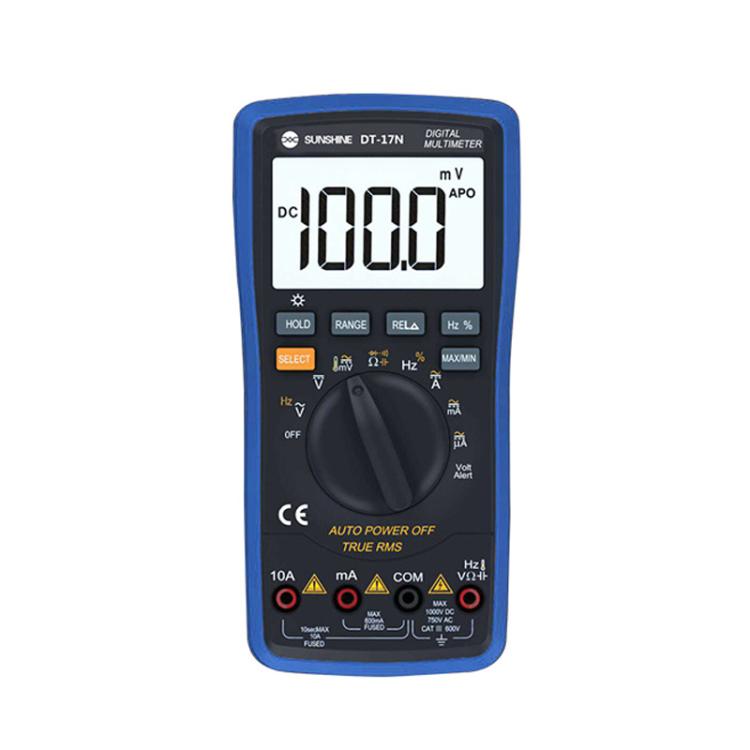 Auto Range Digital Multimeter LCD Display Tester Pen High Precision Measurement Of Capacitance Voltage Current, DT-17N