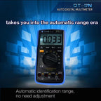 Auto Range Digital Multimeter LCD Display Tester Pen High Precision Measurement Of Capacitance Voltage Current, DT-17N