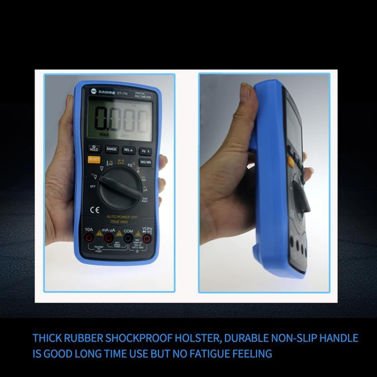 Auto Range Digital Multimeter LCD Display Tester Pen High Precision Measurement Of Capacitance Voltage Current, DT-17N