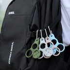 3pcs Outdoor Mountaineering Water Bottle Buckle 3-hole Silicone Towel Portable Holder
