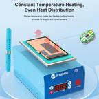 Mobile Phone LCD Screen Repair Heated Separator Curved Straight Screen Frame Removal Machine, LS1