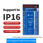Charging Activation Fixture 5-9V Adaptive Voltage Support iPhone 16 Series and Android Models, SUNSHINE SS-916 Ultra
