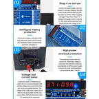 Charging Activation Fixture 5-9V Adaptive Voltage Support iPhone 16 Series and Android Models, SUNSHINE SS-916 Ultra