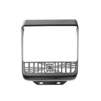 For Tesla New Model 3 / Y Car Rear Air Conditioning Vent Protection Frame, Matte Carbon Pattern, Glossy Carbon Pattern, Matte Black