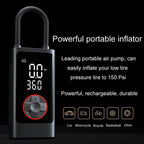 ATJ-004 Smart Wireless Digital Display Portable Car Tire Pump Multi-Function Inflator