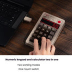 8BitDo Retro18 Tri-mode Connection Computer Mechanical Numeric Keyboard Counter 2 In 1