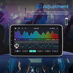 10 Inch Android 13.0 Universal Player Car Reversing Center Control Integrated Machine, 4+64G
