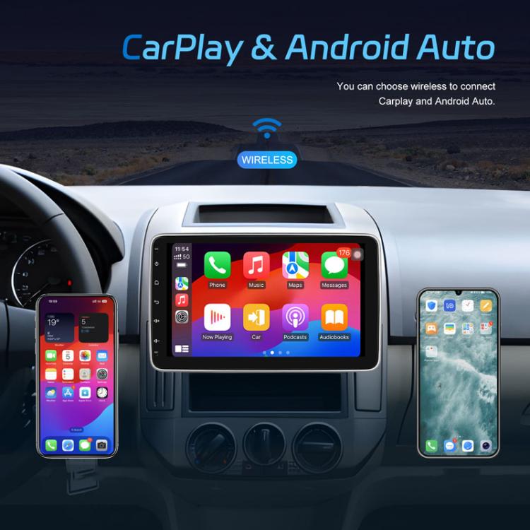 10 Inch Android 13.0 Universal Player Car Reversing Center Control Integrated Machine, 4+64G