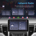 10 Inch Android 13.0 Universal Player Car Reversing Center Control Integrated Machine, 4+64G