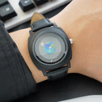 YAZOLE 588 Men Watch Earth Sun Moon Pointer Quartz Watch Student Wristwatch