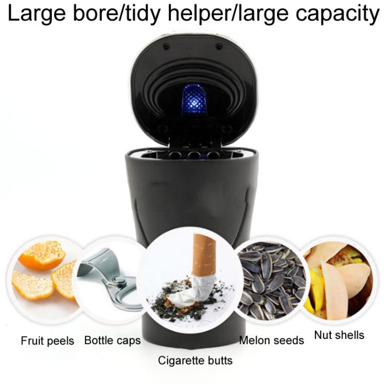 N09A Car Removable Cigarette Ashtray With Light And Lid
