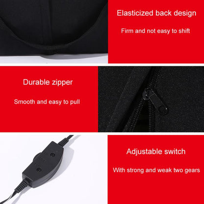 Automotive Universal Electrical Massage Lumbar Cushion Car Lumbar Support Pad