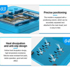 Mobile Phone Motherboard Smart Repair Heating Platform Kit Support IP7G-16PM/Android Universal, SUNSHINE SS-T12B 13 In 1, SUNSHINE SS-T12B 9 In 1
